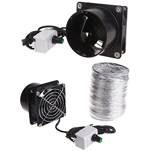 NUEAYMS USB Fan Adjustable Speed Solder Smoke Absorber Fume Extractor Fan Pipe Duct Exhuast Fan with Pipe Tube Ventilation Fan NUEAYMS