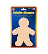 Hygloss Products People Paper Cut Outs Culturally Diverse Family, Cardstock, 5" Wee Kid-24 ct, 5-Inch, Assorted 24 Count Hygloss