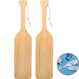 15 Inch Unfinished Wood Paddle Made of Solid Pine Wood Paddle for Christmas, Arts, Crafts, Sorority, Fraternity and Home Decoration (2 Pieces) Outus