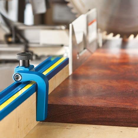 Rockler Double T-Track Fence Cap – Universal T Tracks Woodworking - 36” Long Extruded Aluminum Fence Cap - Aluminum Extrusion Easy to Mount any 3/4" ROCKLER