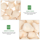 Didiseaon Tiny Things 30pcs Mini Wooden Pear Unfinished Wood Peg Dolls for Crafts Unfinished Wooden Pear Figures for Desk Bookshelves Decoration DIY Didiseaon