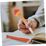 Operitacx Wooden Engraving Pen Ink Stripe Writing Pen Prizes Exchange Pens School Classroom Pens Easter Gift Pen Wood Ballpoint Pens Wood Gifts Operitacx