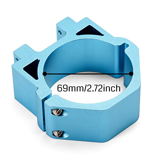 Genmitsu 69mm Diameter Aluminum CNC Spindle Holder Spindle Mount for Genmitsu 4040-PRO, 3020-PRO MAX V2, 3030-PROVer MAX CNC Machine and Genmitsu - WoodArtSupply