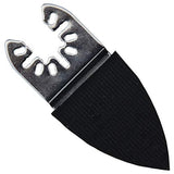 XXGO 155 Pcs Finger Oscillating Multi Tool Sanding Pads Accessories Kits Include 150 Pcs Multitool Finger Sanding Paper and 5 Pcs Multi Tool Finger XXGO