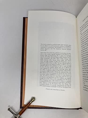 The Poems of Robert Browning - Easton Press - Peter Reddick Wood Engravings WoodArtSupply