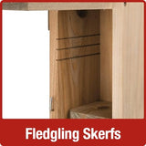 Nature's Way Bird Products CWH4 Cedar Bluebird Viewing House NATURES WAY BIRD PRODUCTS