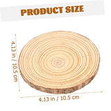 Abaodam 50 Pcs Round Wood Chips Unfinished Wood Slices Unfinished Wood Circles Nativity Crafts for Kids Wood Rounds Flower Pot Decorations Key Decors Abaodam