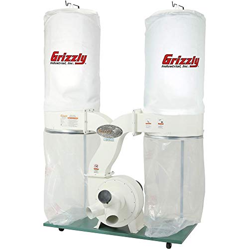 Grizzly Industrial G1030Z2P - 3 HP Dust Collector with Aluminum Impeller Grizzly Industrial