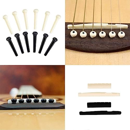 48 PCS Guitar Accessories Kit, Acoustic Guitar Changing Tool, Including Acoustic Guitar Strings, Guitar Picks, Capo, String Winder, Bridge Pins, Pin hanbangabc
