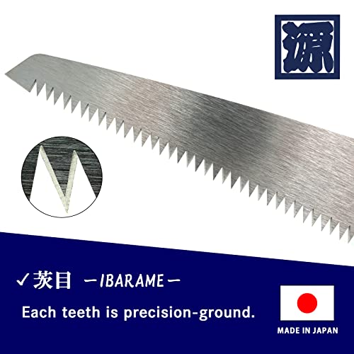 Japanese Folding Saw for Bonsai Gardening Woodworking Tree Limbs, KAKUGEN 7inch blade length lightweight handle handsaw pruning saw