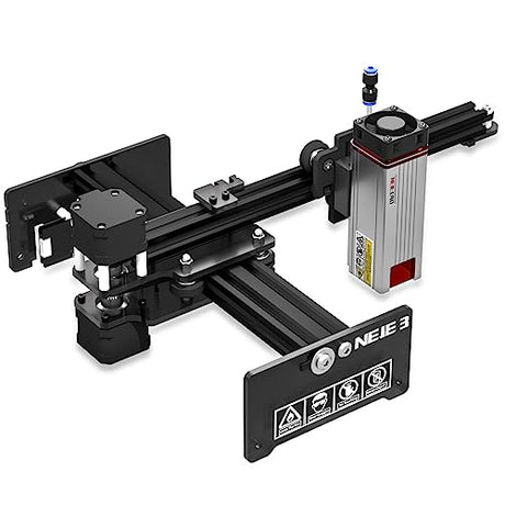 Neje 3 E40 Laser Engraver, 11W Output Laser Engraving and Cutter Machine 0.03 * 0.04mm Focus 170X170mm Built in Air Assist, Laser Cutting Engraver NEJE