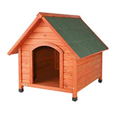 TRIXIE natura Cottage Dog House | Large 32.5 x 39.75 x 34.25 inch TRIXIE