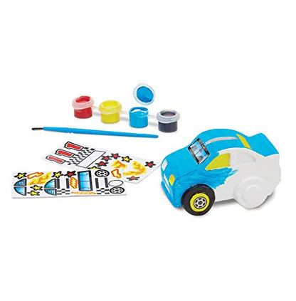 Melissa & Doug Created by Me! Race Car Bank Craft Kit - WoodArtSupply