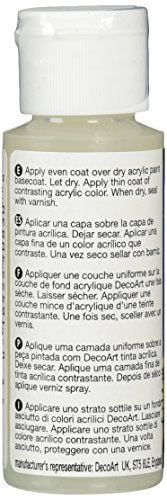 DecoArt DAS8-3 Americana Mediums Paint, 2-Ounce Paint, Weathered Wood - WoodArtSupply