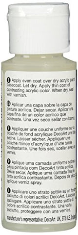 DecoArt DAS8-3 Americana Mediums Paint, 2-Ounce Paint, Weathered Wood DecoArt