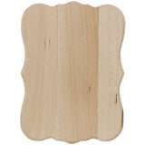 Walnut Hollow Basswood Thin Plaque-Classic 5"X7"X.31, White Walnut Hollow