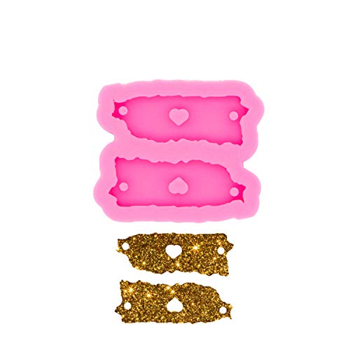 Shiny Glossy Puerto Rico Map Shape Silicone Resin Molds Handmade DIY Epoxy Silicone Molds Fashion Earring Bracelet Pendant Jewelry Making Resin Craft Angel Wings