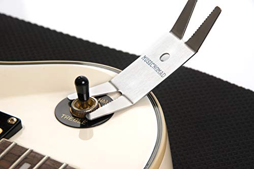 MusicNomad Premium Spanner Wrench with Microfiber Suede Backing (MN224) MusicNomad