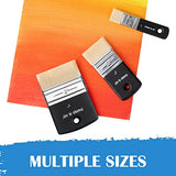 Falling in Art Flat Paddle Paint Brush, Scale Brush for Oil and Acrylic Paints,3 Inch Falling in Art