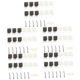 TEHAUX 5 Sets Beard Set Small Unfinished Wooden Balls Dwarf Beard Costume Nativity Ornaments Handmade Gnome Beard Gnome Beard Material Gnome Making TEHAUX