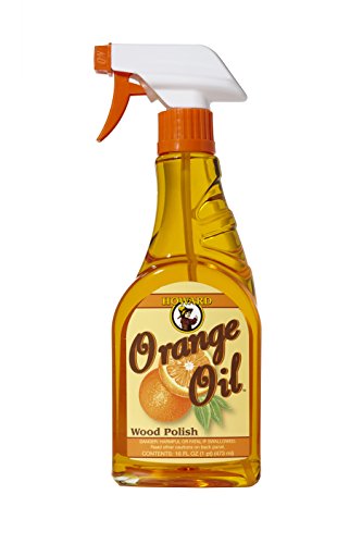 Howard Products ORS016 Orange Oil Wood Polish, 16 oz Howard Products