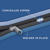 Rightline Gear Range 3 Weatherproof Rooftop Cargo Carrier for Top of Vehicle, Attaches With or Without Roof Rack, 18 Cubic Feet, Black Rightline Gear