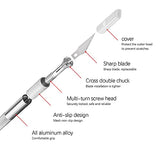 90PCS Knife Blades Precision Craft Knife Set, for DIY Artwork, Cutting, Models, Scrapbook BUIYLV