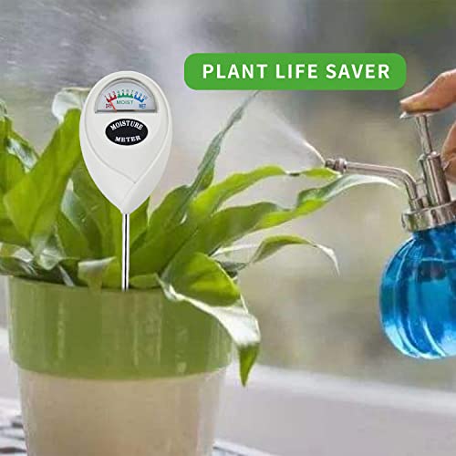 Censinda Soil Moisture Meter, Soil Moisture Monitor for House Plants, Soil Hygrometer Moisture Sensor for Indoor & Outdoor, Garden, Farm, Lawn Plant Censinda