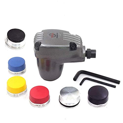 Pneumatic Automatic Palm Of Speed Air Hammer Scaler Handheld Air Chipping Hammer Tool for Pressure rubber/Car Tire Mending Fixing with 5 Tips WILIN