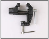 Mini Table Clamp, Small Bench Vice, New upgraded cast iron manufacturing Jewelers Hobby Clamps Craft Repair Tool Portable Work Bench Vise (mini) HENGDA VISE