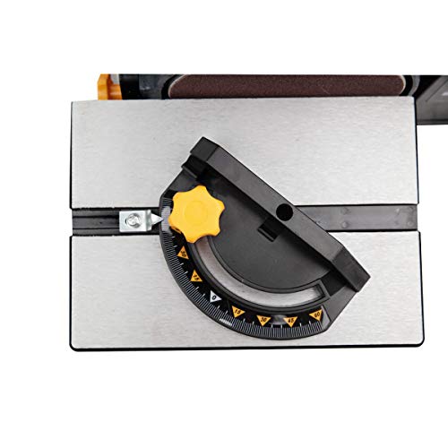 POWERTEC BD4600 Belt Disc Sander For Woodworking | 4 In. x 36 in. Belt Sander with 6 In. Sanding Disc POWERTEC