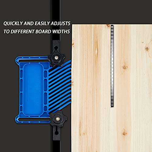 SUNLFPROD Featherboard Adjustable Woodworking Tools Safety Device Stackable Feather board for Table Saws, Router Tables & Band Saw with T-Slots,