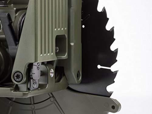 Cuz-D INDUSTRIES Straight Flush Saw - Best Multifunctional Circular Saw and Blade (8-1/2 Inch), Worm Drive Undercut Saws for Woodworking, 6.5 Amp, od Cuz-D