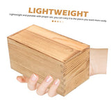 VILLCASE 3pcs Box Pull Out Wooden Box Wood Boxes for Crafts Kitchen Drawer Storage Organizer Wooden Boxes Unfinished Treasure Chest Wood Crates VILLCASE