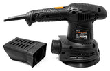 WEN 6305 3.7-Amp 5-Inch Variable Speed Random Orbit Rotary Sander, Black WEN
