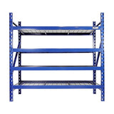 Pro-Lift Garage Storage Shelves - Heavy Duty 4-Tier Adjustable Metal Wire Shelving Units with 8000 lbs Total Capacity for Garage Basement Racking Pro-LifT