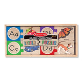 Melissa & Doug Self-Correcting Alphabet Wooden Puzzles With Storage Box (52 pcs) - ABC Puzzles, Wooden Alphabet Puzzle For Kids Ages 4+ Melissa & Doug
