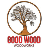 Primitive Bone Shaped Pine Wood Dog Bowl Stand for Medium, Large Dogs Rustic Natural, Wooden Feeder Dish Holder Unfinished Rhino Wood Industries