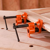 PONY 2-Pack 52 Wood Gluing Pipe Clamp Fixture for 1/2 Inch Black Pipe PONY