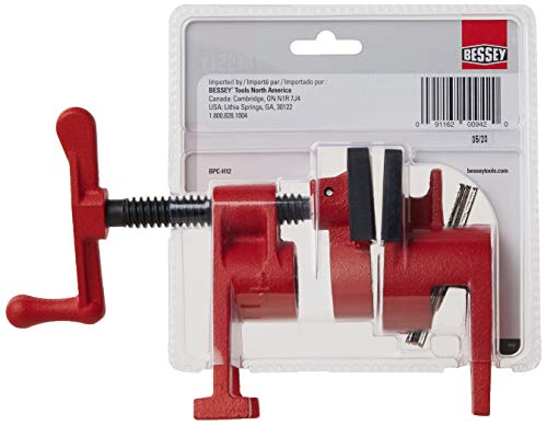 BESSEY BPC-H12, 1/2 In. H Style Pipe Clamps - Incredibly Versatile