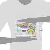TULIP All-in-One Daydream 2 Figure Ceramic Painting Kit, Unicorn & Rainbow Value Pack, 2 Paint Your Own Figurines 12 Paints, 2 Paintbrushes, Kids TULIP