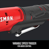 CRAFTSMAN V20 Cordless Ratchet Wrench, 3/8 inch Drive, 300 RPM, up to 35 ft-lbs of Torque, Bare Tool Only (CMCF930B) Craftsman