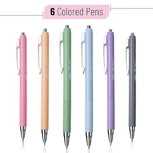 Mr. Pen- Bible Pens, 6 Pack, Assorted Color Pens, Bible Pens No Bleed Through, Bible Journaling Pens No Bleed Pens, Bible Journaling Supplies, No Mr. Pen