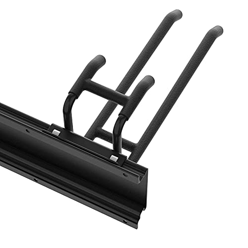 INCLY Garage Tool Organizer Wall Mount, 48 Inch Garden Yard Tools Wall Storage, Adjustable Heavy Duty Steel Garage Organization System with 3 Racks & INCLY