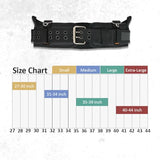 WOLF WTH2110 Heavy-Duty Ballistic Padded Tool Work Belt | Compatible w/Pouches, Holsters & 4-Point Suspenders | Body Waist Comfort Lightweight WOLF Industrial Products