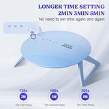 LET'S RESIN UV Light Pro,Large Size Longer 2,3,5M Time Setting Round UV Lamp for Resin Curing,Portable & Foldable Resin Supplies for UV Resin, Resin LET'S RESIN