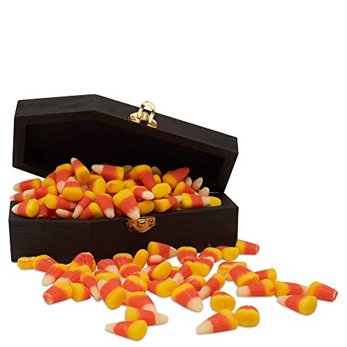 Woodpeckers Large Halloween Coffin Box, 12 Inch, Pack of 2, Unfinished Wood, Use As Halloween Décor and Halloween Crafts, Pet Casket Woodpeckers