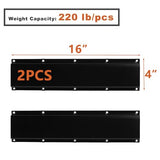 Wallmaster 8-Bin Storage Bins Garage Rack System 2-Tier Orange Tool Organizers Cube Baskets Wall Mount Organizations (Blue) Wallmaster