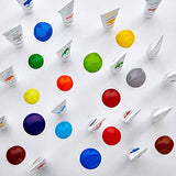 KINGART Studio Acrylic Paint, 12ml (.4oz), Set of 24 Colors KINGART