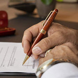 Dayspring Pens Personalized Wooden Pen Set | Engraved Rosewood Wood Ballpoint Gift Pen and Matching Wood Box. Custom Engraved for Any Occassion. Dayspring Pens